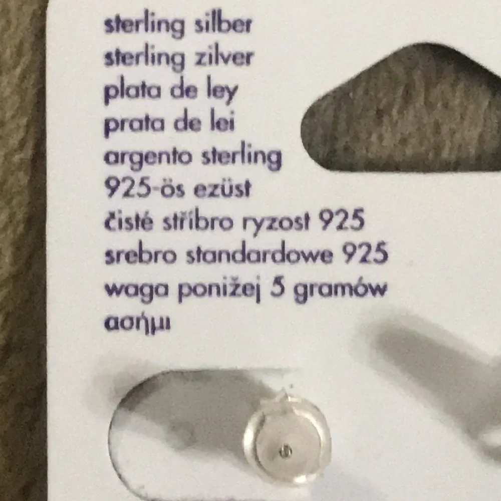 sterling silver earrings NWT